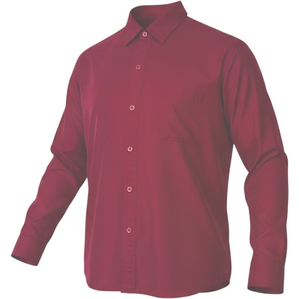 Fenn Wright & Manson Women's L 100% Silk Button Down Shirt Magenta Red Luxurious